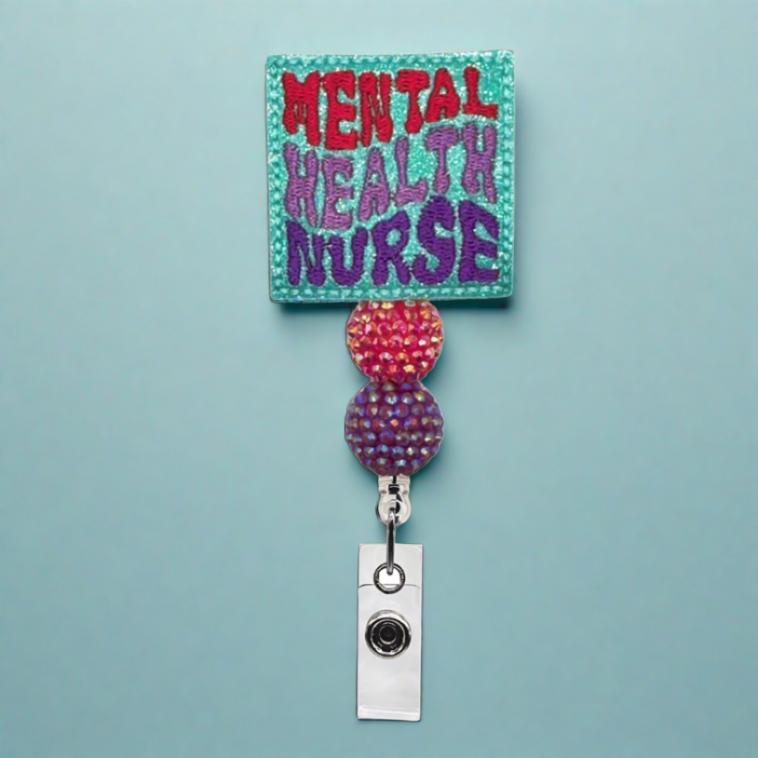 Mental Health Nurse Badge Reel