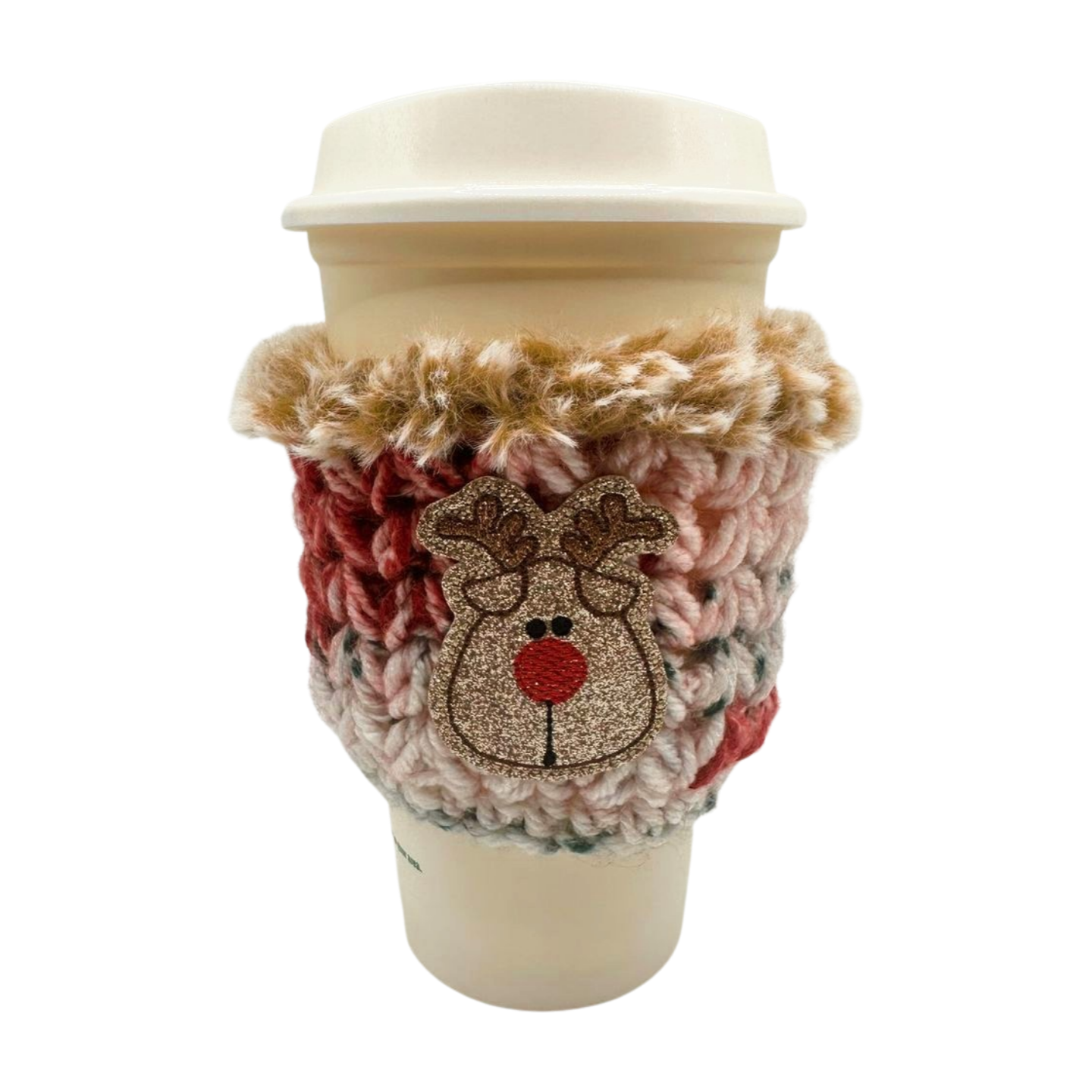 Cute Reindeer Coffee Cozy