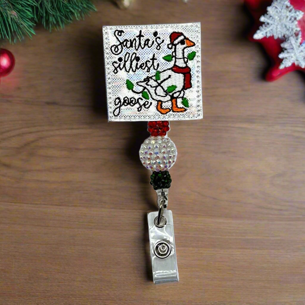 Santa’s Siliest Goose Badge Reel