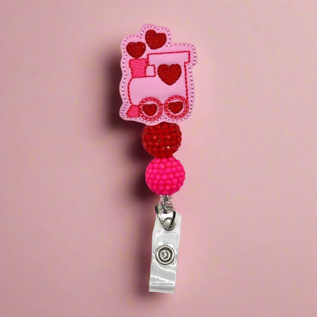 Love Train Badge Reel
