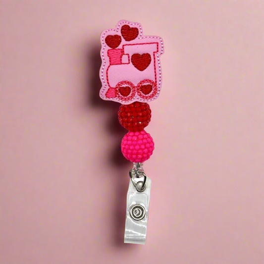 Love Train Badge Reel