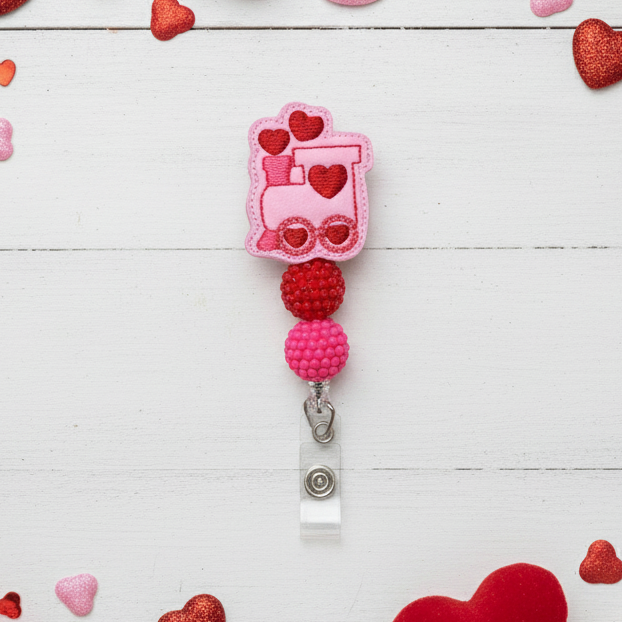 Love Train Badge Reel