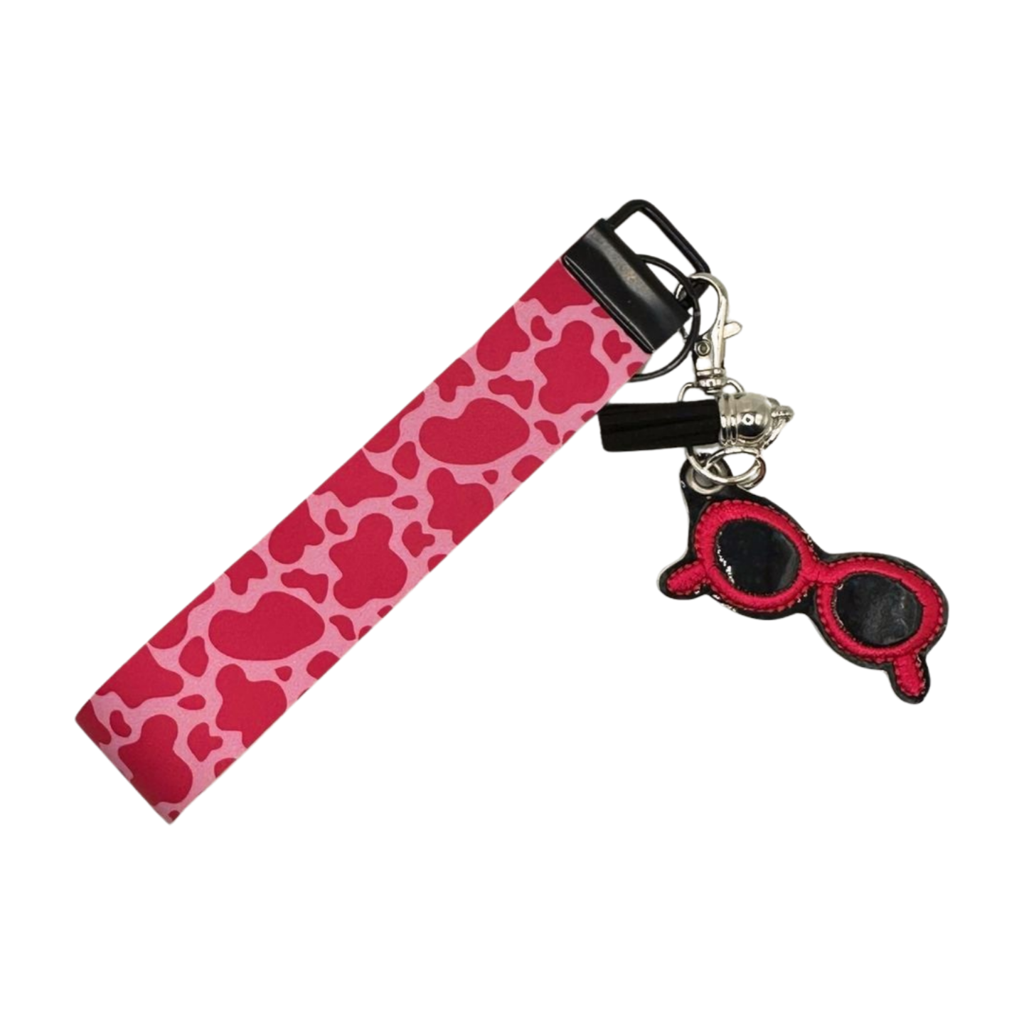 Pink Sunglass Keychain and Wristlet