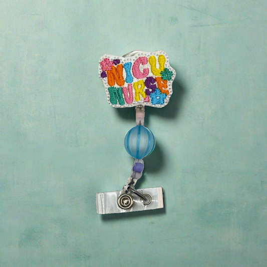 NICU Nurse Badge Reel