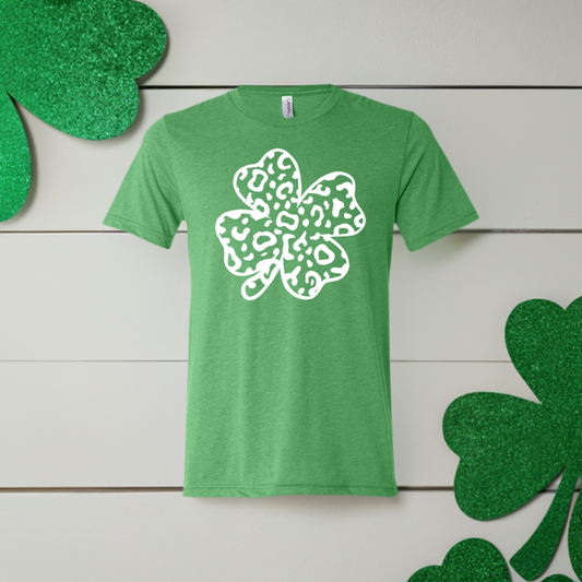 Leopard Shamrock T-Shirt