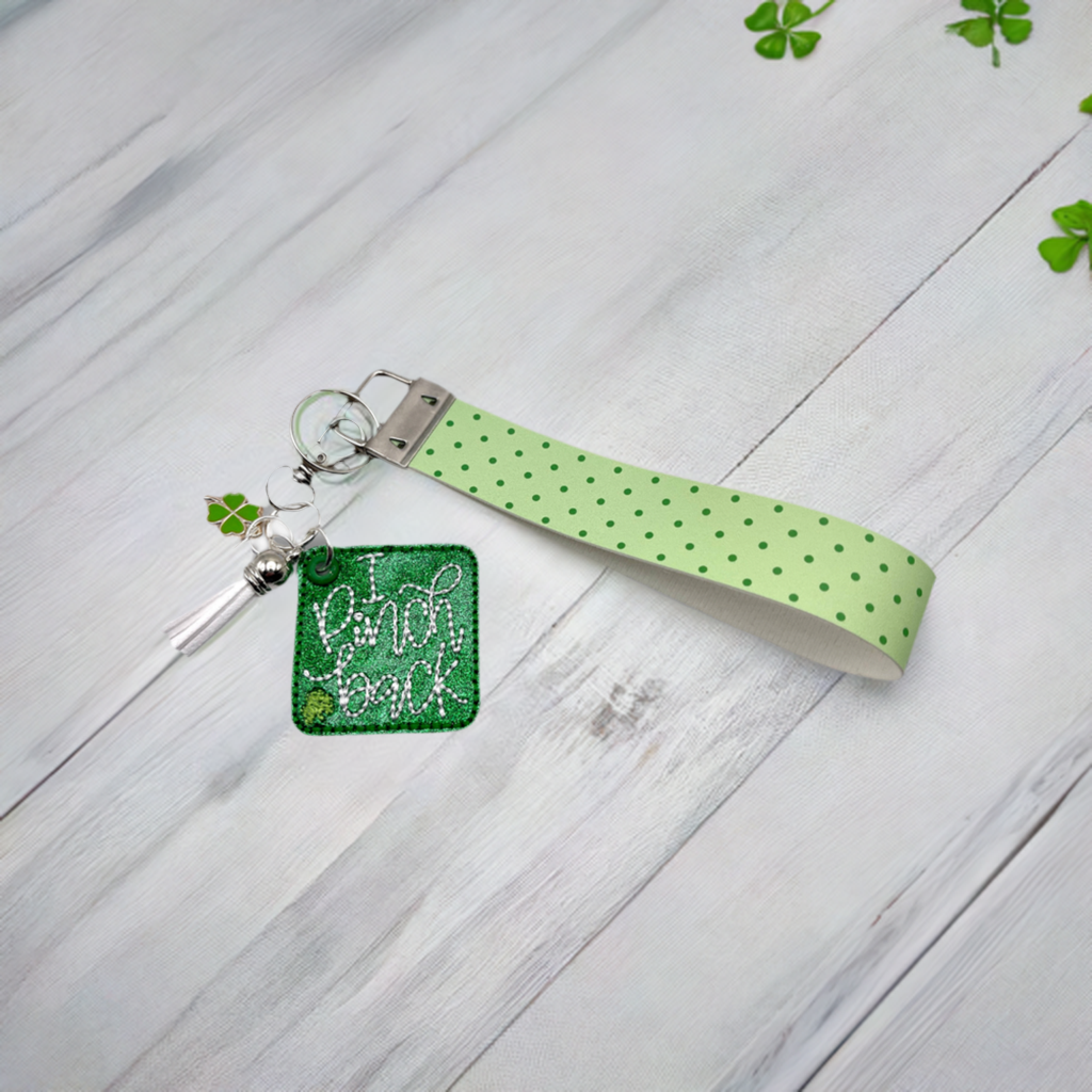 I Pinch Back Keychain and Wristlet