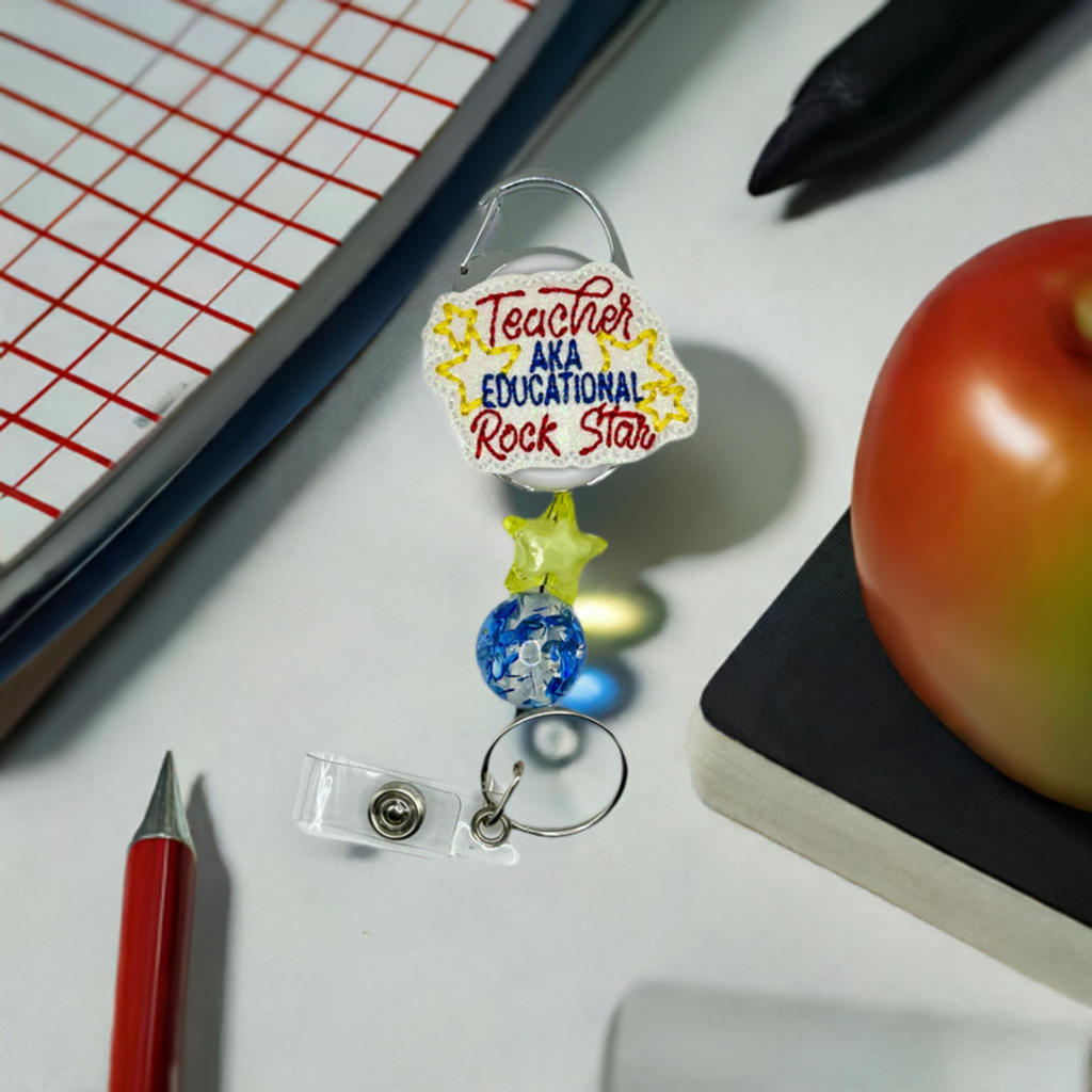 Educational Rockstar Badge Reel