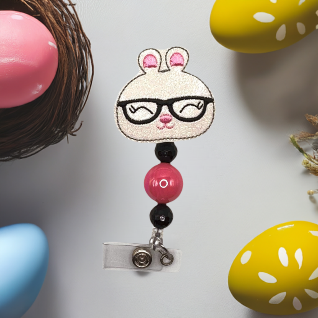 Nerdy Bunny Badge Reel