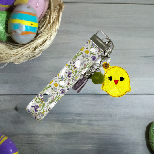 Chick Keychain and Wristlet