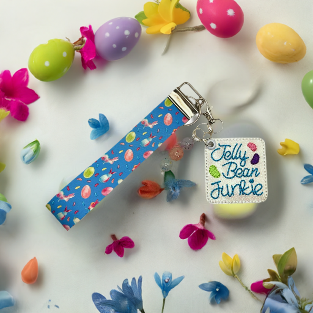 Jelly Bean Junkie Keychain and Wristlet