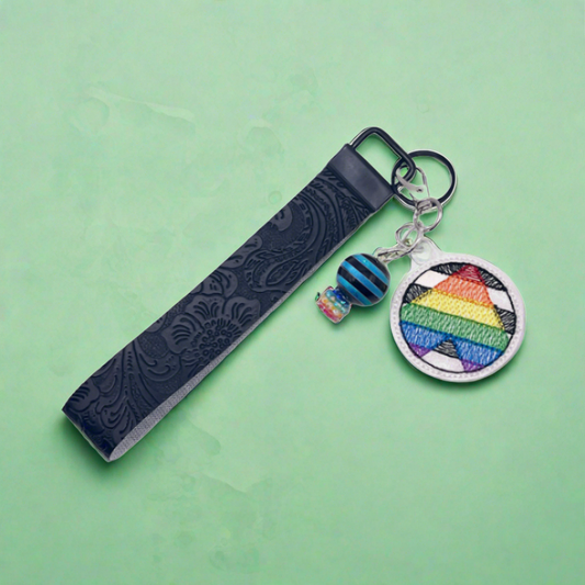 Ally LGBTQ Keychain and Wristlet
