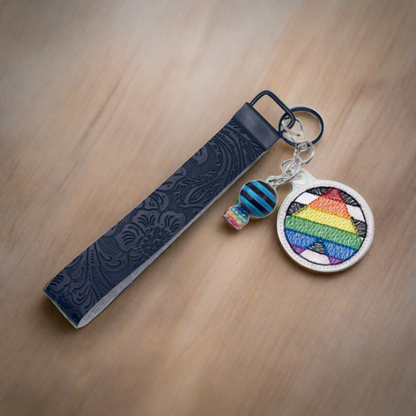Ally LGBTQ Keychain and Wristlet