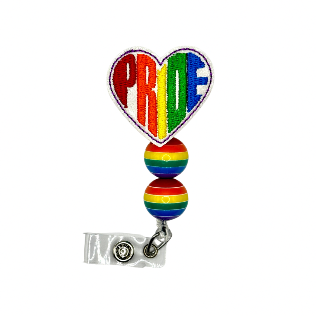 Pride Heart Badge Reel