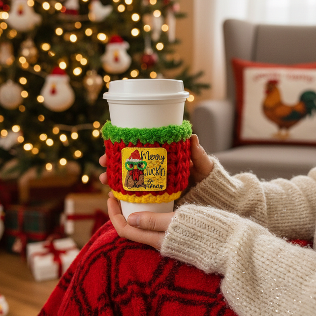 Merry Cluckin Christmas lifestyle image