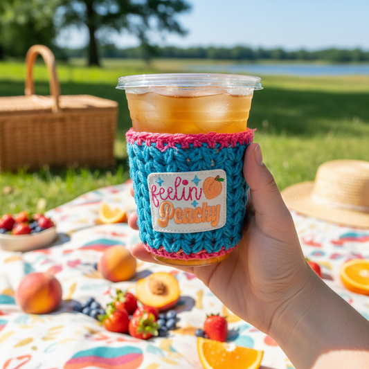 Peachy summer lifestyle image