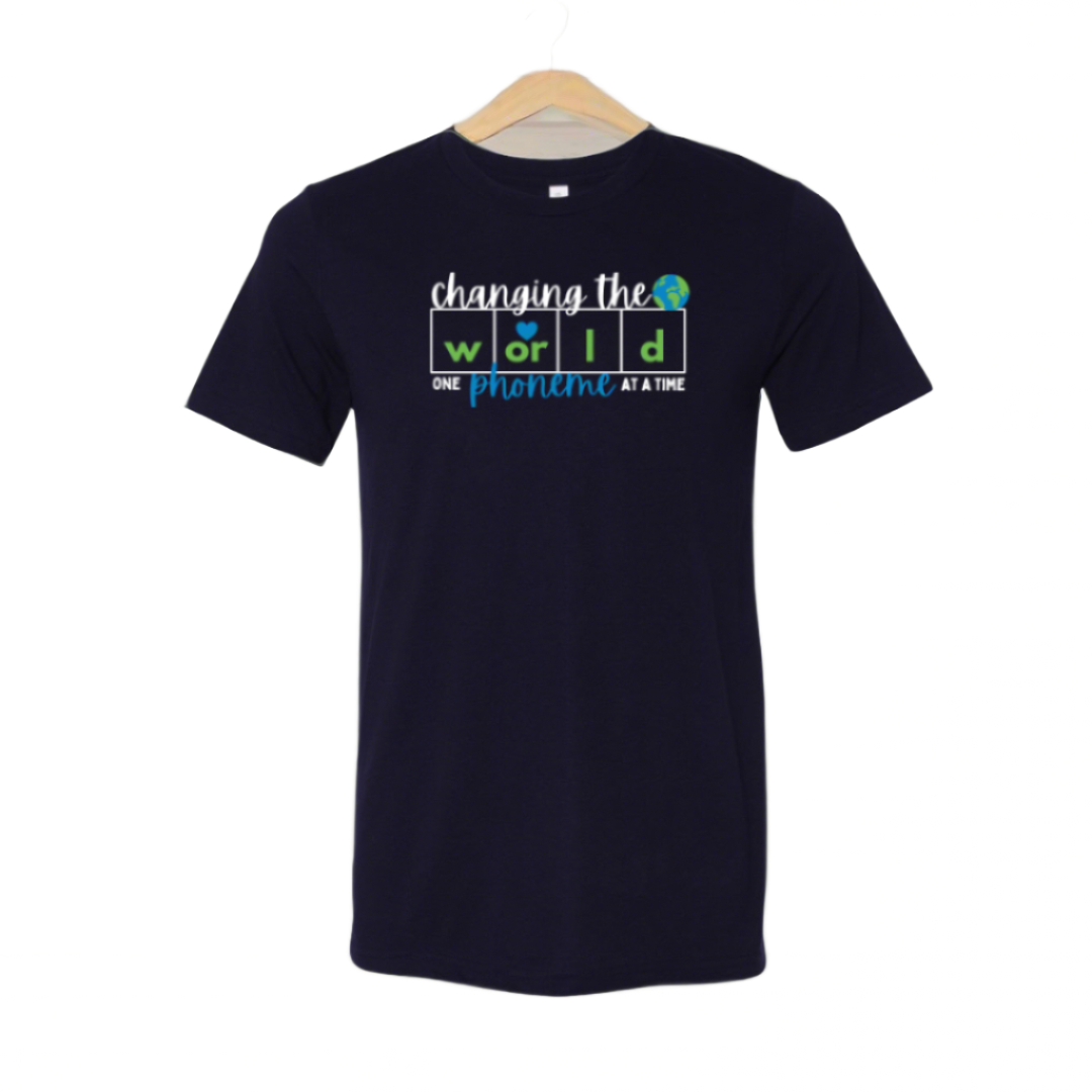 Changing the World One Phoneme at a Time T-Shirt