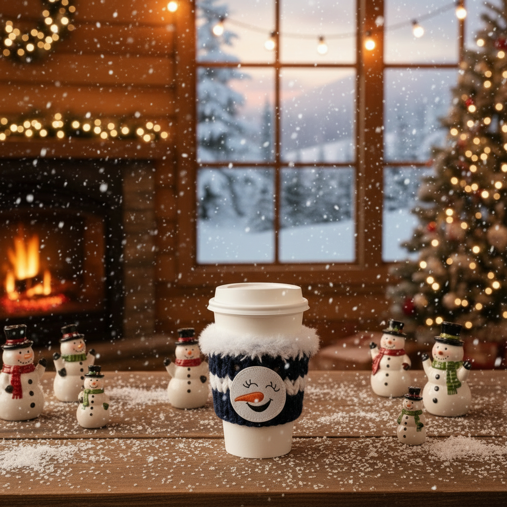 Snowman winter lifestyle image
