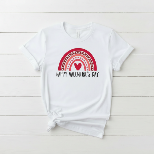 Valentines Day Rainbow T-Shirt