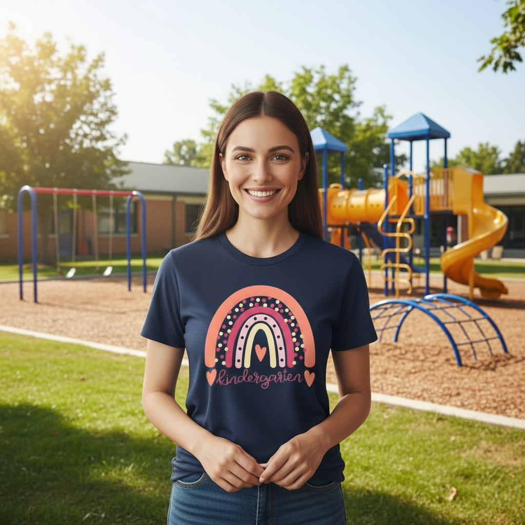 Rainbow Teacher T-Shirt | 3 Blue Pineapples