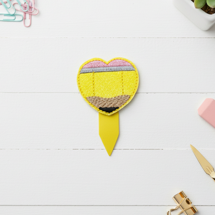 Pencil Magnetic Bookmark