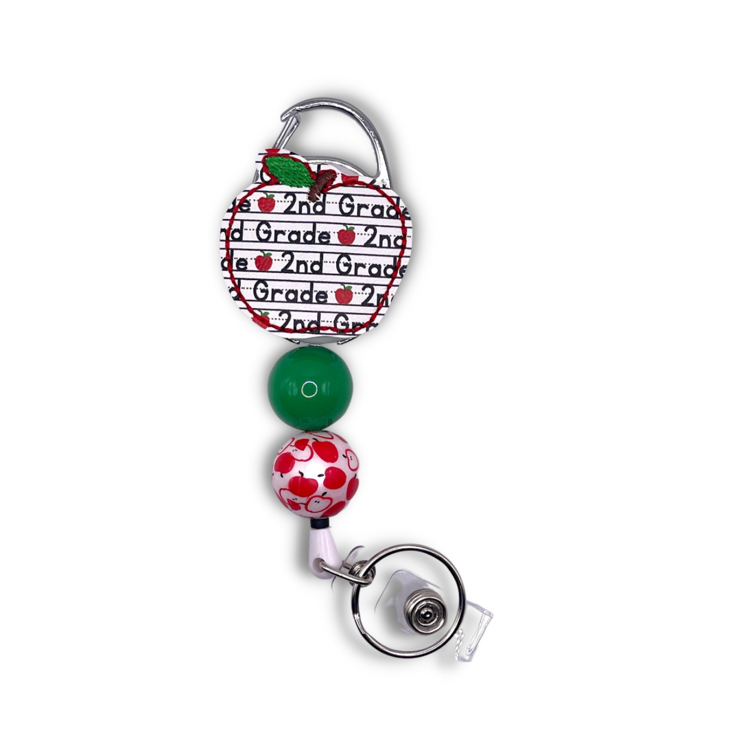 Grade Level Apple Badge Reel