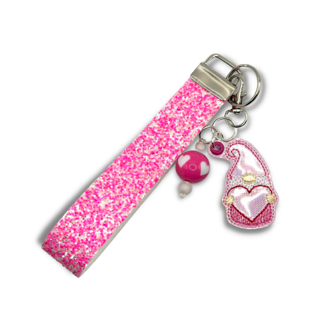 Super-Cute Pepper Spray Keychain for Self Defense, Pink Glitter