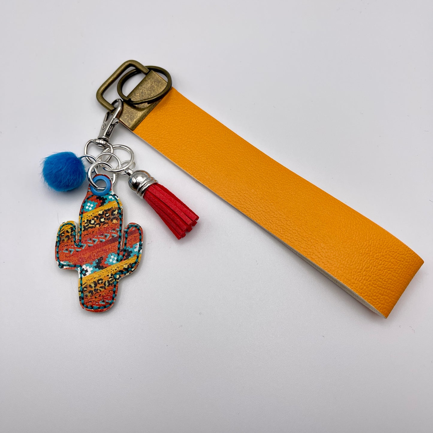 Cactus Keychain and Wristlet | 3 Blue Pineapples