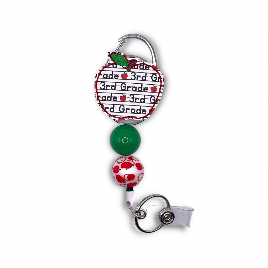 Grade Level Apple Badge Reel
