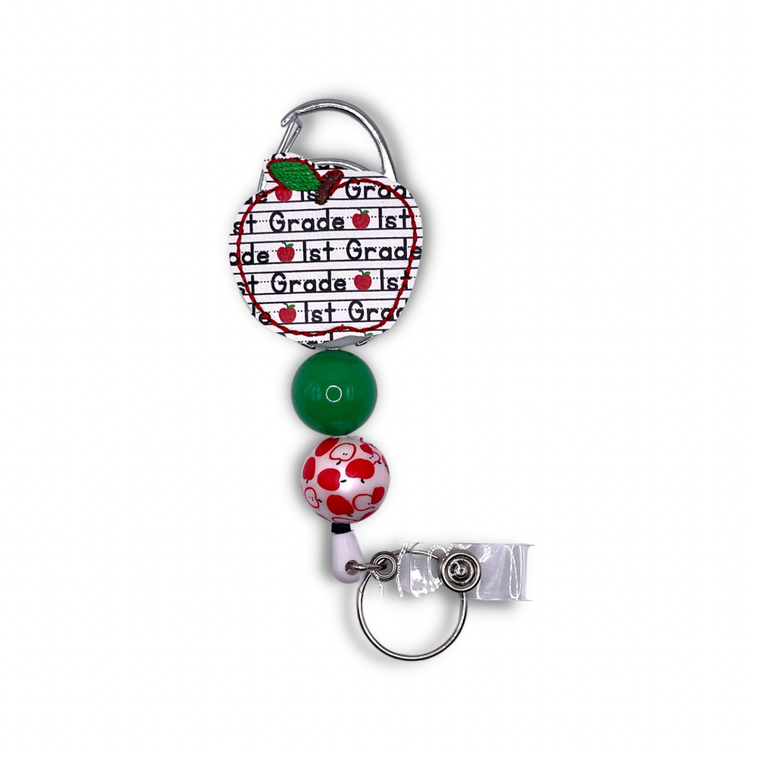 Grade Level Apple Badge Reel