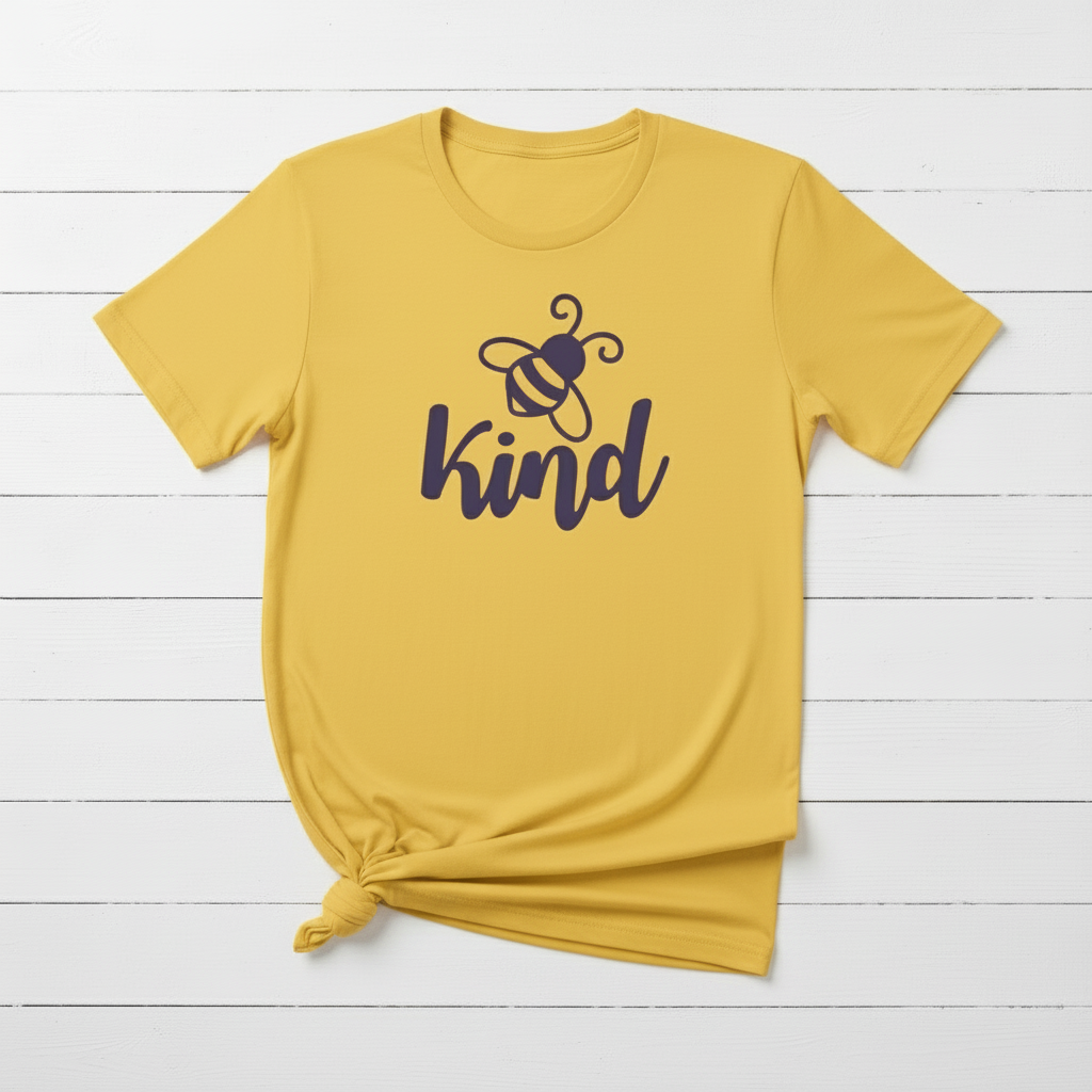 Bee Kind T-Shirt, handmade t-shirt - view 2