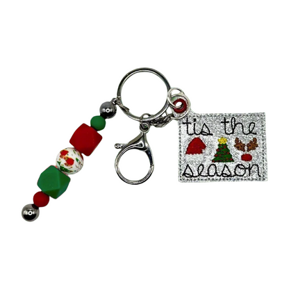 Tis the Season Christmas Keychain