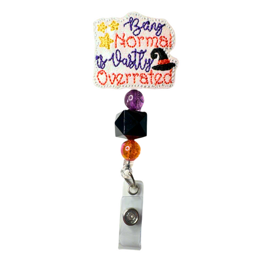 Being Normal is Vastly Overrated Badge Reel