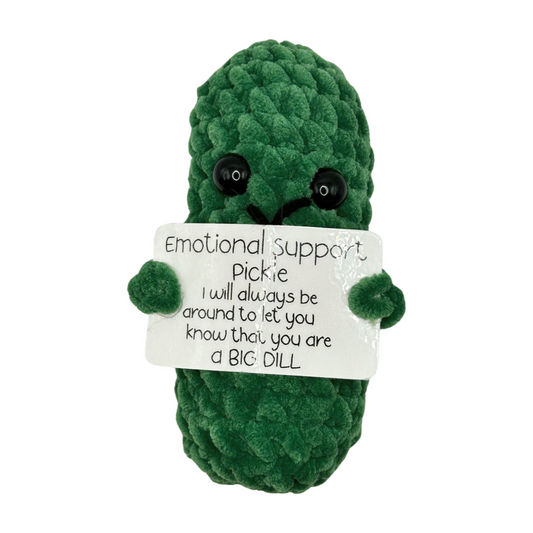 Emotional Support Pickle Plushie