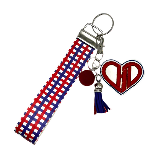Congenital Heart Defect Keychain and Wristlet