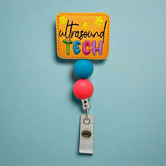 Ultra Sound Tech Badge Reel