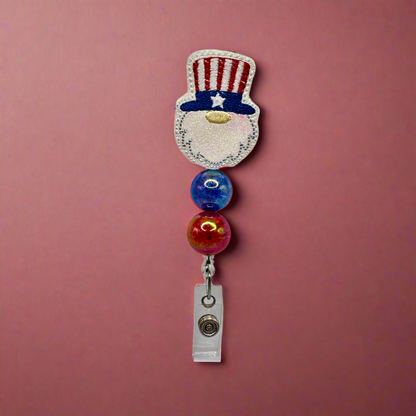 Patriotic Gnome Badge Reel