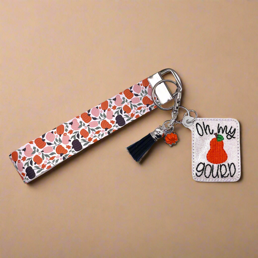 Oh My Gourd Keychain and Wristlet