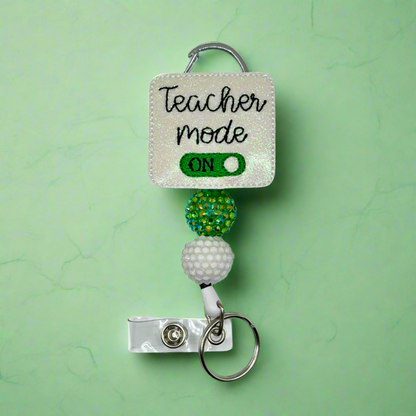 Teacher Mode On Badge Reel