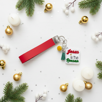 Jesus is the Reason Keychain and Wristlet