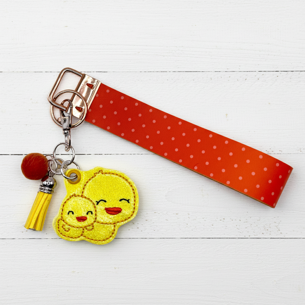 Ducks Keychain and Wristlet