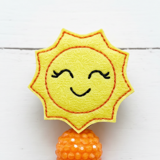 Smiling Sun Badge Reel