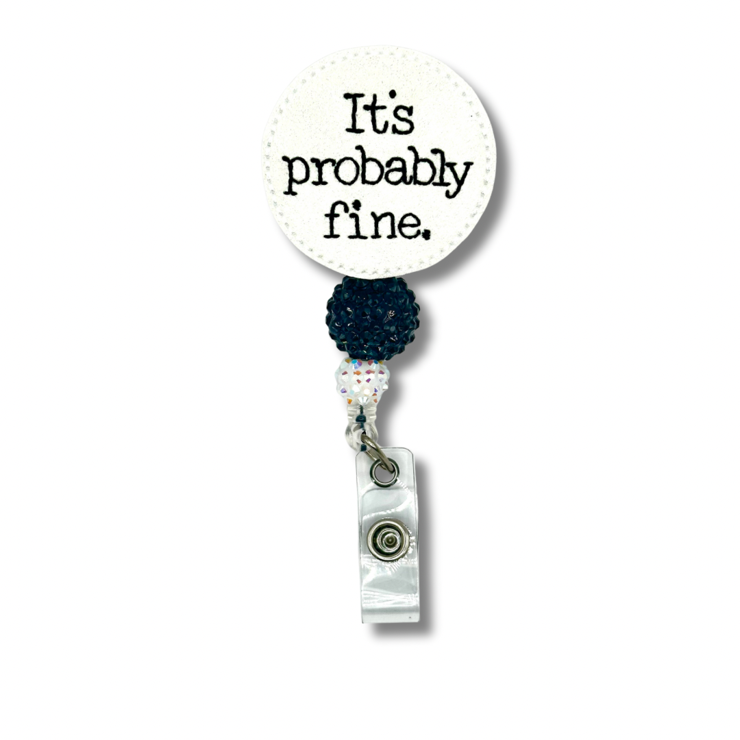 It’s probably fine badge reel