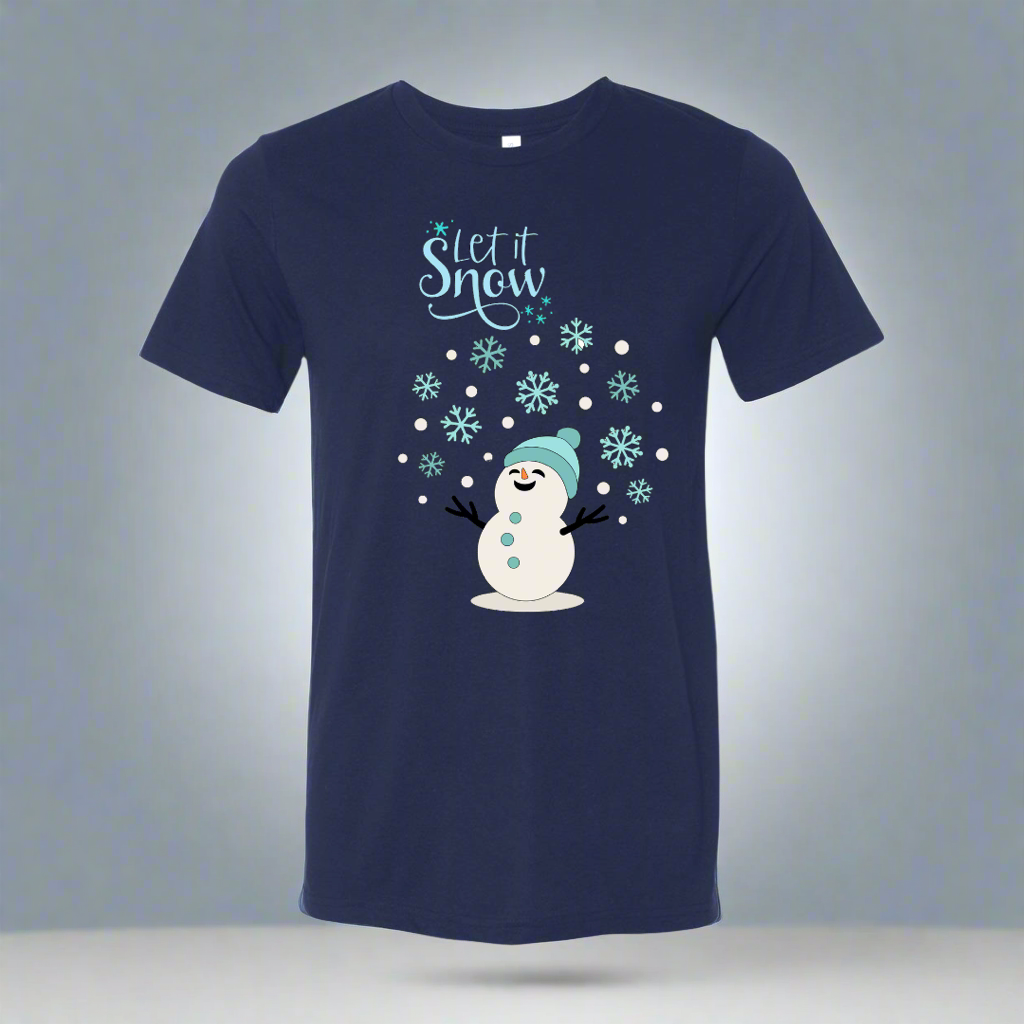 Let it Snow Snowman T-Shirt