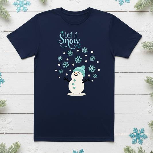Let it Snow Snowman T-Shirt