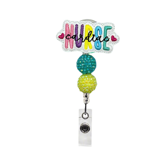 Cardiac Nurse Badge Reel