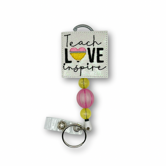 Teach Love Inspire Badge Reel