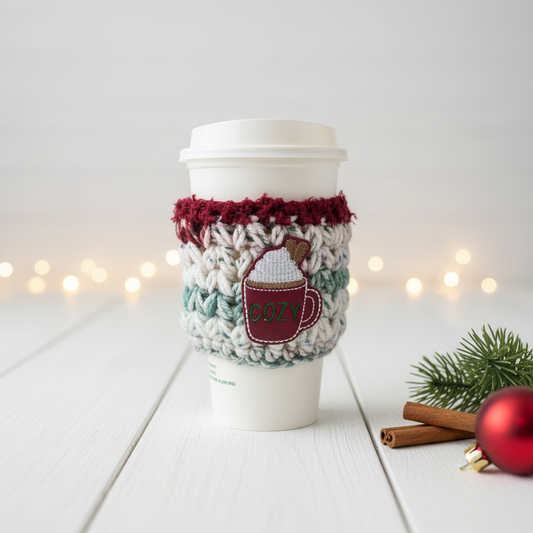 Red Cozy Cider Mug Coffee Cozy