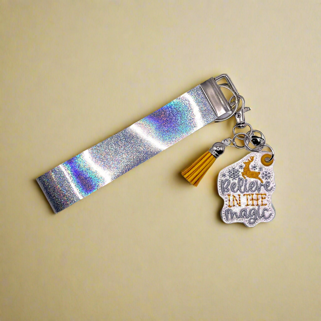 Believe in the Magic Keychain and Wristlet