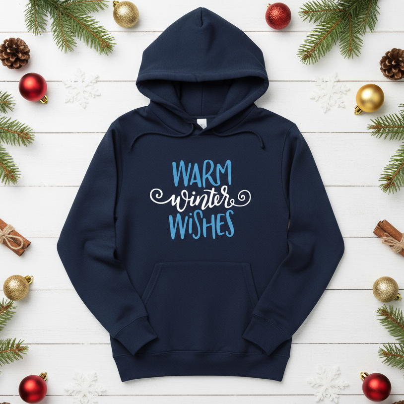 Warm Winter Wishes Hooded Sweatshirt