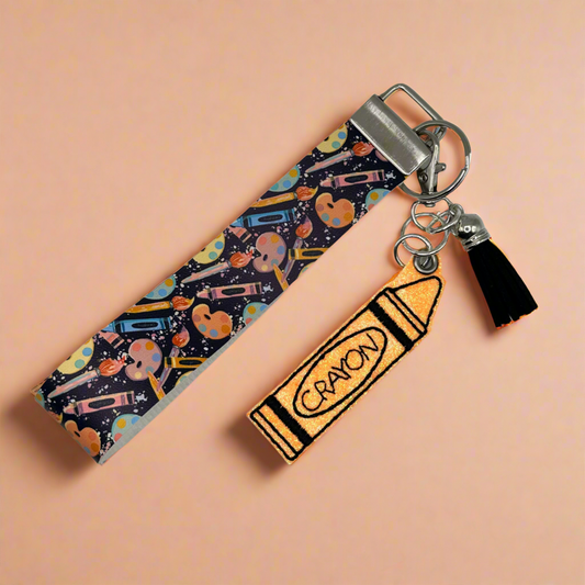 Crayon Keychain and Wristlet